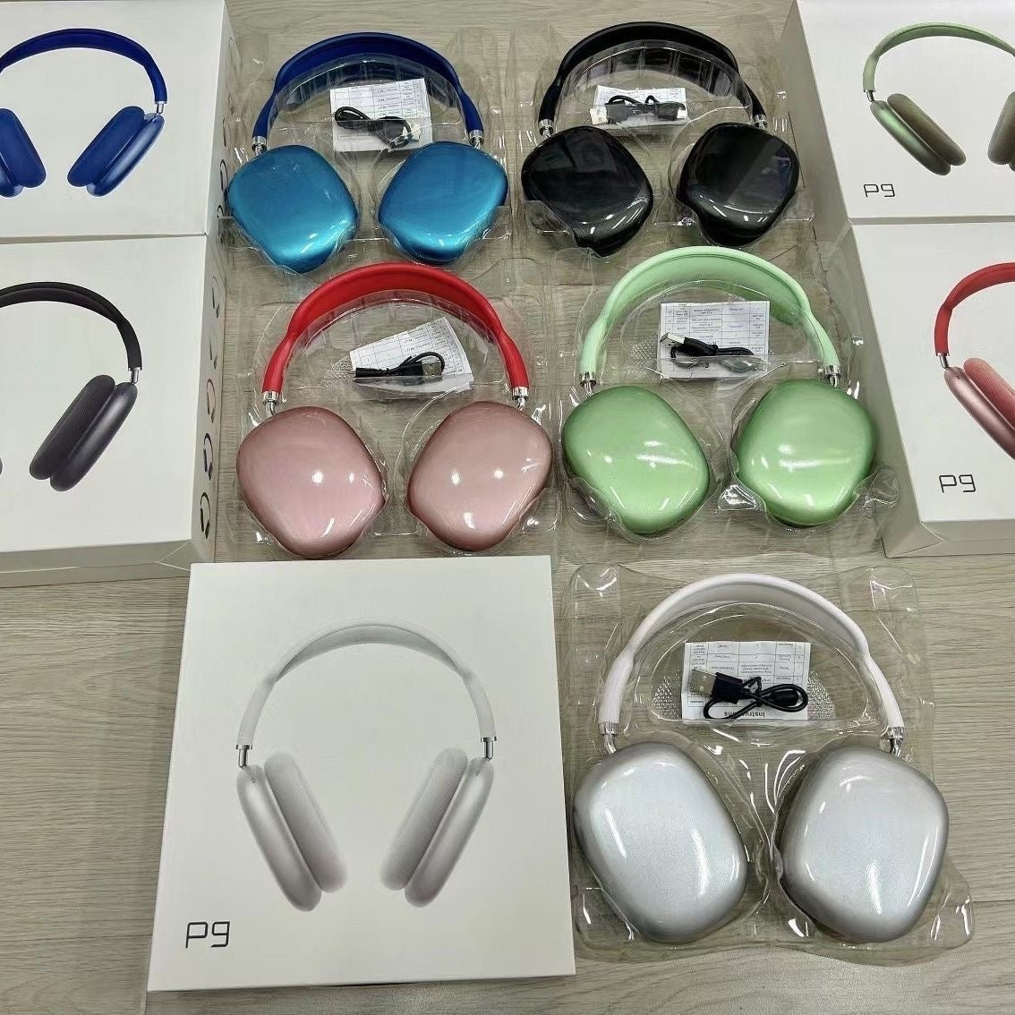 Casque P9 + Airpods Pro